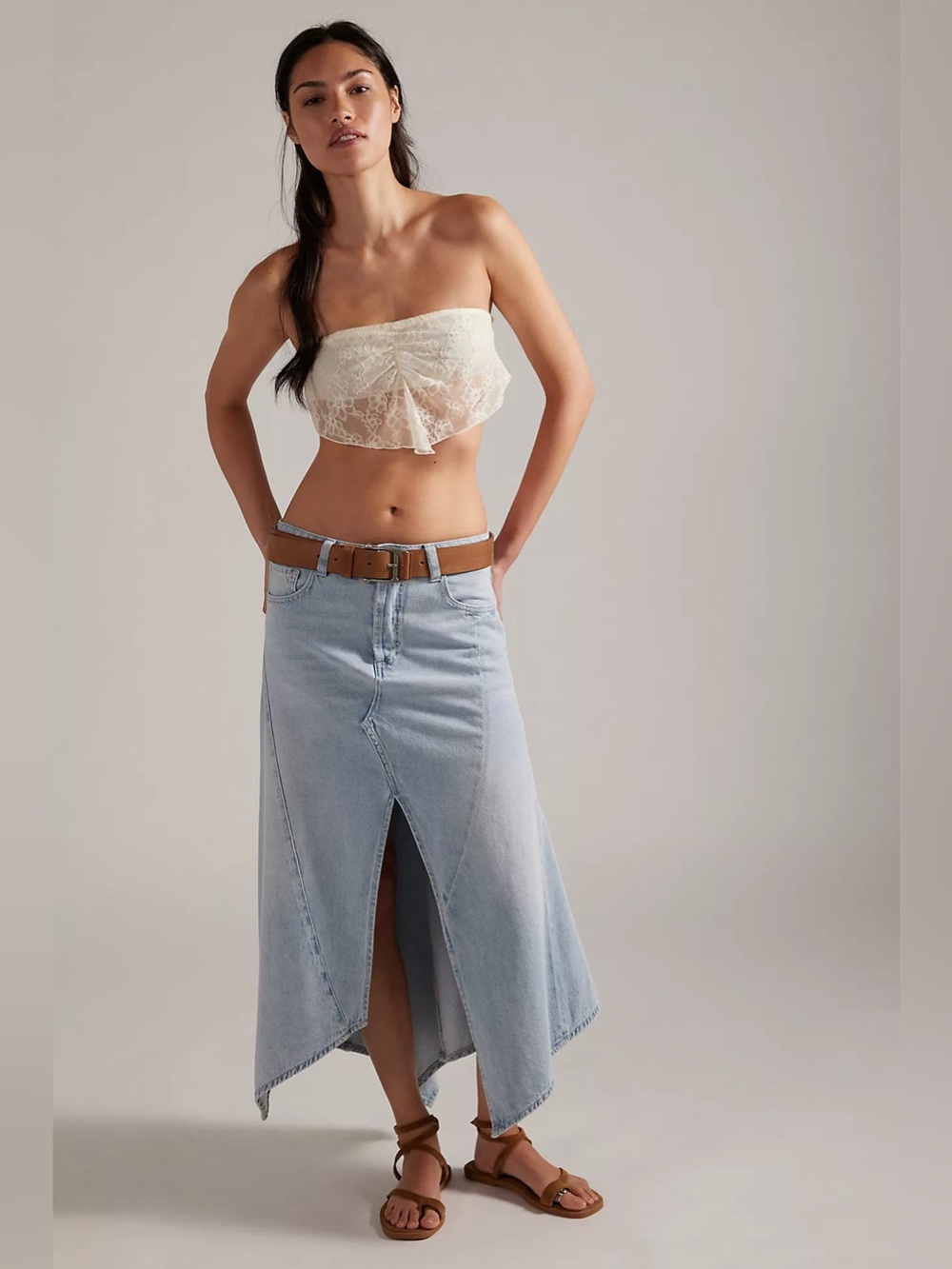 FREE PEOPLE WE THE FREE AQUARIUS MAXI SKIRT